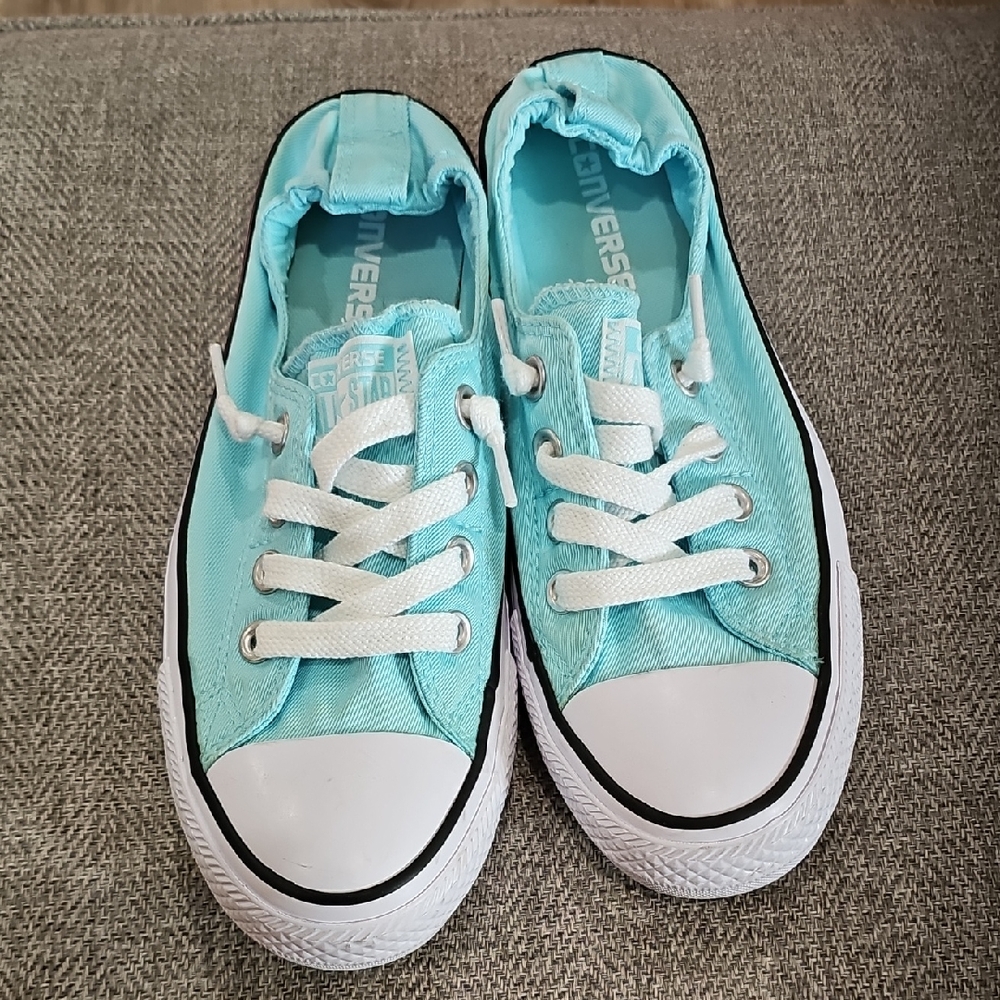 Converse Women's Aqua Blue Sneakers